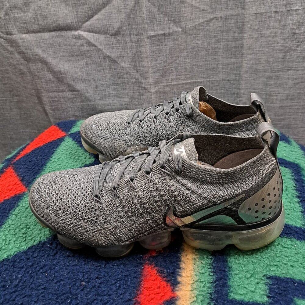 %Size 10 - Nike Air VaporMax Flyknit 2 Chrome - Women 942843-013  / A 13